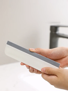 Soft Silicone Glass Wiper Scraper Window Cleaning Brush Kitchen Bathroom Glass Cleaning Tools