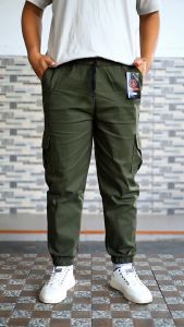 Celana Jogger Cargo Pria Kempol Jogger Pants Cargo Size M-XL Jumbo
