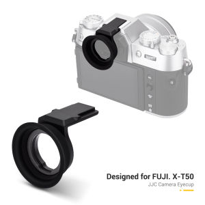 ชิ้นส่วนช่องมองภาพซิลิโคนยางรองตาของกล้อง JJC Fuji X-T50สำหรับ XT50 Fujifilm