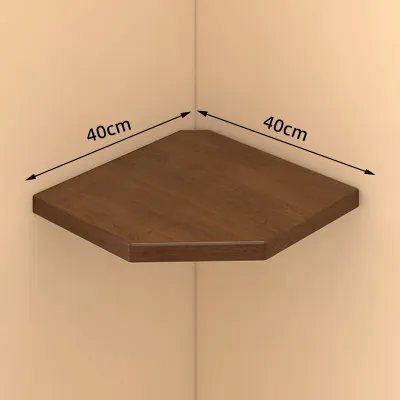 Wooden Corner Shelf