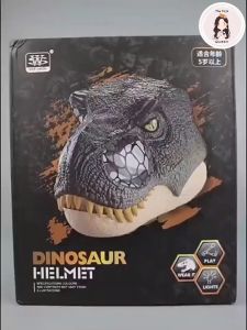 Mặt Nạ Hóa Trang Trùm Đầu Khủng Long Bạo Chúa Dinosaur T-Rex Có Nhạc Và Hiệu Ứng Âm Thanh Chân Thực Kèm Quai Đeo Cao Cấp