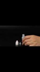 50Pcs 10ml Soft Empty Squeeze Dropper Bottles Eye Drop Liquid Refillable Storage Bottle