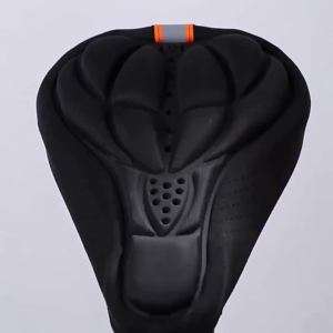 Soft 3D Padded Cycling Bicycle MTB Bike Saddle Seat Cover Cushion Sponge Foam Comfortable Saddles Mat Bicycle Accessory