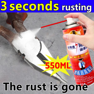 rust remover for metal steel Tough Rust Removal Strong Rust Removal Lubricant Anti Rust Spray Stain Dirt Cleaner Penetrating Oil for Bicycle Chains Motorcycles Cars Multipurpose Oil/Rust Remove Derusting Car Lubrication And Anti-Rust