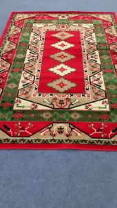 MIRZAE Karpet Lantai 160x210 MZ14 Chilli Red