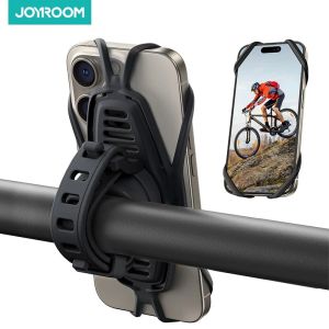 Joyroom Bike Phone Holder Bicycle Motorcycle Phone Mount Holder 7.2 Big Phone Friendly Ultra-Stable Phone Mount for Bike