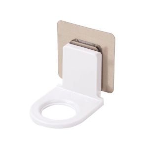Gantungan Botol Sabun / Gantungan Hook Holder Botol Shampo Tempel Dinding