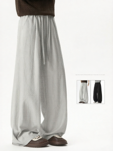 SZON | Lightweight Plisse Drape Summer Pants
