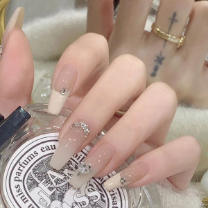 MONLEYTA | Removable Medium Length Nail Stickers with High-end Aesthetic and Sweet & Cool Style
