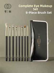 QINZHI | Eye Shadow Blending Detail Makeup Brush Set