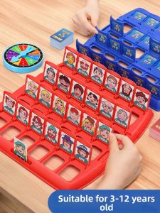STARRY ARK | Guess Who? Educational Card Game for Children 2 Players