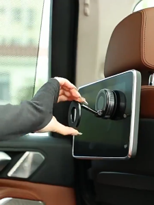 【IN STOCK】2025 New 360 Degree Foldable Rotation Strong Vacuum Magnetic Adsorption Car Phone Holder Universal Mount for All Devices