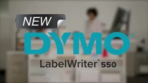 DYMO LabelWriter 550 Direct Thermal Barcode Label Printer with USB Connectivity Monochrome Label Maker - 62 Labels Per Minute Auto Label Recognition