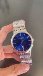 ĐỒNG HỒ NAM NỮ CẶP ĐÔI ANBSHOP CITIZ 8172 DÂY THÉP SIZE 30MM 40MM KÍNH SAPPHIRE MÁY MIYOTA NHẬT