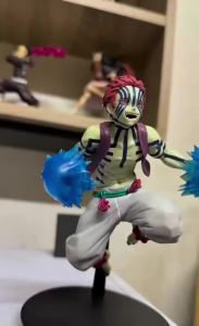 Bandai | Hot Anime Demon Slayer Douma Premium Chokonose Noodle Stopper Anime Figure Action Figures Collection PVC Model Toys