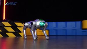 WLtoys | New JJRC R42 StarLeap AI Smart Robot Dog Voice Control Programmable Stunt RC Dog with Lights Sing Dance Rolling