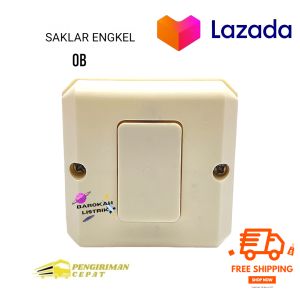 Saklar Engkel OB/Saklar engkel tunggal OB/Single Switch OB Outbow Bahan Bagus sudah SNI