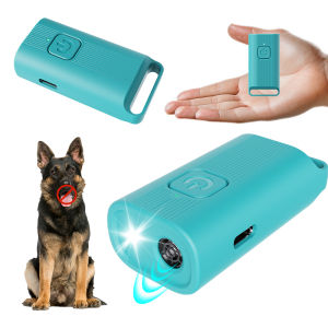 Mini Soundwave technology Dog Repeller - Portable USB Rechargeable Anti-Bark Collar with Adjustable Intensity
