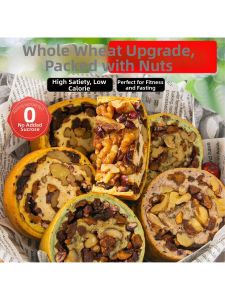 Low Sugar Whole Wheat Rye Bread With Nuts Satisfying Snack