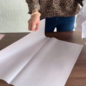 Kertas Buket Polos Cellophane Wrapping Paper Kertas Kado Doorslag Ecer KB6325