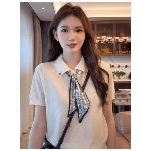 HUOLISI | Ice Silk Polo Collar Short Sleeve T-Shirt