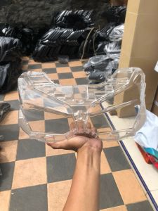 Mika kaca lampu reflektor depan aerox alpha turbo original stanley lp