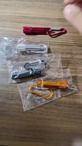 Portable Small LED Flashlight Keychain Mini Pocket Torch Light Key Ring Pendant for Home Outdoor Car Use