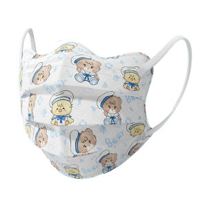 HENGPIN | Disposable Elastic Breathable Childrens Butterfly Face Mask 4-9 Years