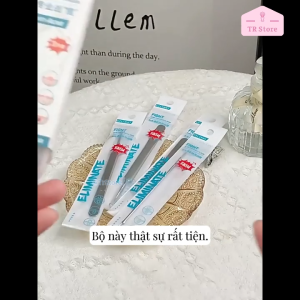 Bộ nặn mụn cao cấp Gecomo set 3/ 5/ 8 cây nhiều đầu đa dạng thép inox không gỉ gồm cây nặn và nhíp gắp mụn