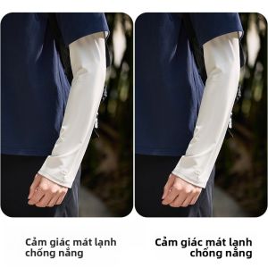 MiiOW | Tay lụa băng chống nắng cho nam mùa hè Tay bảo vệ khi đi câu cá ngoài trời Tay lụa băng chống tia UV Tay bảo vệ khi đạp xe