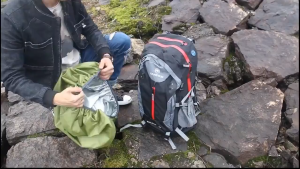 Waterproof Reflective Backpack Cover for Travel Outdoor Hiking Camping with Dust and Rain Protection