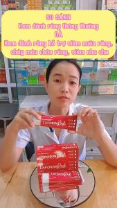 LAFORIN RED KEM ĐÁNH RĂNG Cải Thiện Viêm Lợi Viêm Nha Chu và Ngăn Ngừa Chảy Máu Chân Răng tuýp 100g