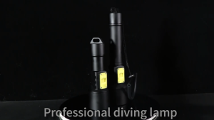 Asafee D-211B XHP160 4000LM Ultra Strong Fihing Hunting Flashlight Amphibious Magnetic Switch Night Lamp 400M Range Torchlight Portable Recreational Diving Fishing Torch