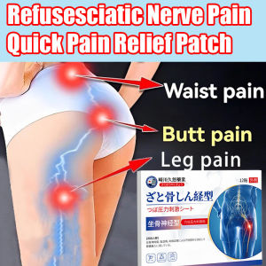 sciatica pain relief patch 12 pcs/box back joint shoulder lumbar bone hip leg pain relief compression nerve 坐骨 神經痛 贴 藥膏