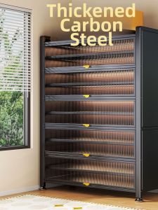 Dustproof Large Capacity Shoe Cabinet Steel