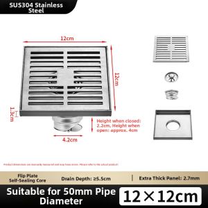 Deodorant Large Capacity Floor Drain