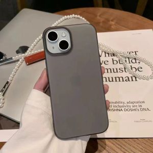 เคสโทรศัพท์แบบบางเฉียบ ด้านนอกแบบด้าน ดูดซับแม่เหล็ก สำหรับ Apple 16 15 13 pro Max 12 14 สำหรับผู้ชายและผู้หญิง ป้องกันการตกหล่น