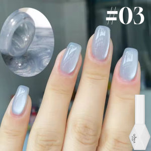 Sơn Gel Móng Tay Thu WS Có Hạt Từ Tính Trắng Hồng Xanh Đen 1-8 Hộp Sơn Gel Bán Vĩnh Cửu Tẩy Được Bằng Tia UV Trang Trí Nail Art