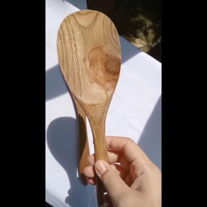 Centong kayu jati halus dan foodgrade