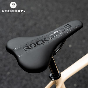 ROCKBROS Bicycle Saddle Shockproof Comfortable MTB Road Bike Rear Seat Cushion Light Weight Stable Cycling Cushion