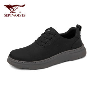 SEPTWOLVES | Breathable Slip-resistant High-end Mens Workwear Canvas Shoes