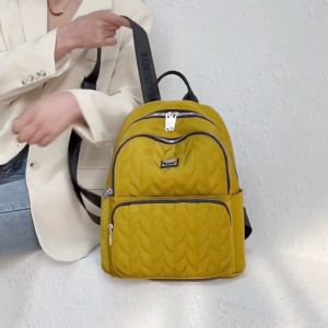 Waterproof Fashion Travel Women Backpack Casual Nylon Bag