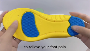 Insoles Insert Shoe Insole Sports Acupressure Cushion Feet Arch Shock Absorption Pain Relief Support