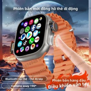 Đồng Hồ Thông Minh DW100 Pro Android 4G Màn Hình AMOLED 2.29 Inch Bộ Nhớ 256GB Mở Khóa Bằng Vân Tay GPS WIFI Theo Dõi Nhịp Tim RAM 4GB