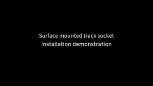 Track Socket Plug-In Movable Track Socket Guide Rail Kitchen Living Room Bedroom Wireless Socket Kitchen