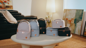 Princeton Glam Series Double Layer Breastmilk Cooler Bag for Nursing Mom Daycare