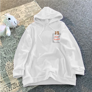 สีชมพู เสื้อสเว็ตเชิ้ต หลวม Fit แขนยาวบางสไตล์ฮ่องกง ฤดูใบไม้ร่วง ฤดูใบไม้ผลิ เสื้อแจ๊กเก็ตจีน ชิค ขนาดใหญ่ เสื้อผ้าผู้หญิง