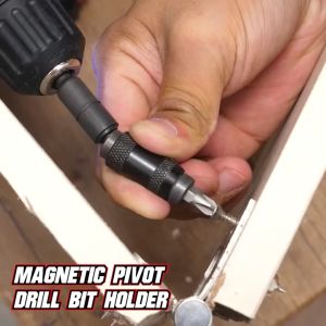 Adaptor ekstensi mata bor magnetik 1/4 inci mata bor magnetik dudukan ujung putar magnetik