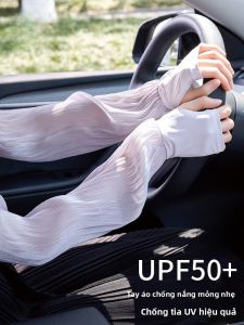 MiiOW | Tay lụa băng chống tia UV cho nữ mùa hè Tay bảo vệ chống nắng khi lái xe Tay lụa băng mát mẻ bảo vệ toàn bộ cánh tay