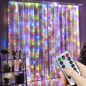 6M 8 Mode USB Curtain String Lights Bedroom Decoration Garland Fairy Light LED Party Wedding Christmas Light Home Holiday Light